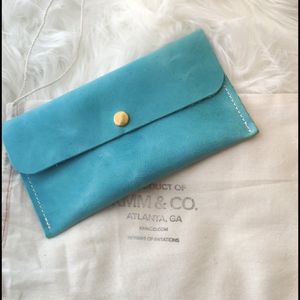 KMM leather clutch wallet